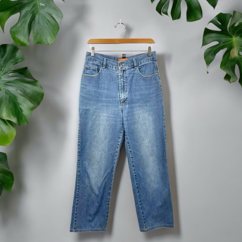 Vintage Boy Jeans Italy Baggy Fit Medium Wash Jeans Size 30"